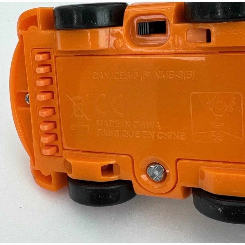 Vtech Go Go Smart Wheels Race Car White Orange Electronic Toddler Toy Vehicle